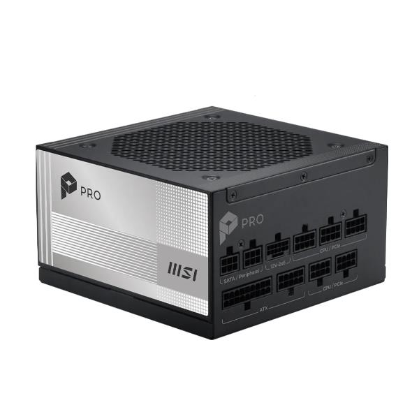 Alimentatore MSI PRO A1000PL PCIE5 1000W 80 Plus Platinum Modulare - SKU: PRO-A1000PLPCIE
