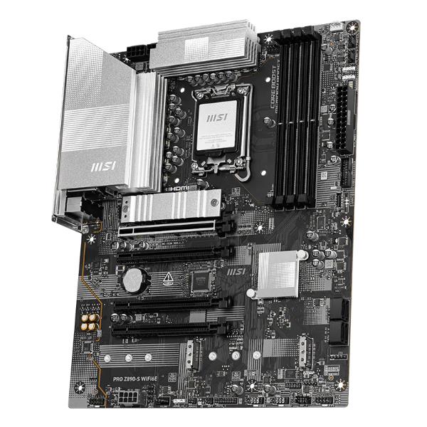 Scheda Madre MSI PRO Z890-S WiFi 6E ATX per Intel LGA1851 - SKU: PRO-Z890-SWF6E - Immagine 2