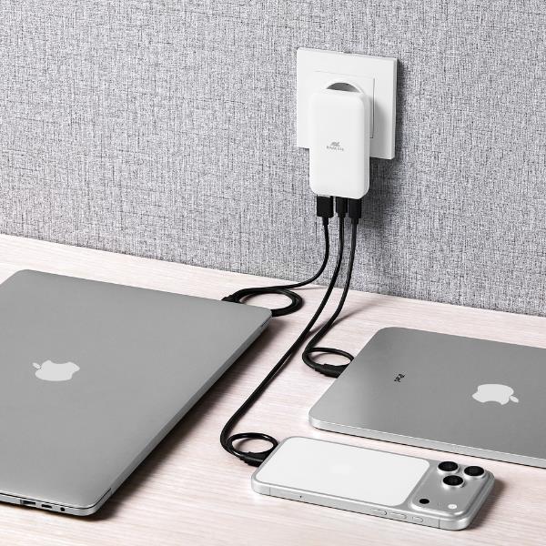 Alimentatore Notebook Rivacase Slim 65W Bianco Compatto - SKU: PS4034 - Immagine 11