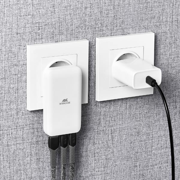 Alimentatore Notebook Rivacase Slim 65W Bianco Compatto - SKU: PS4034 - Immagine 15