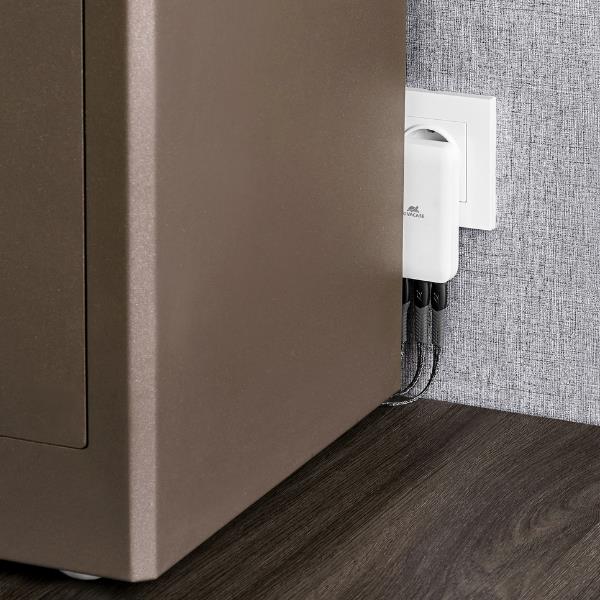 Alimentatore Notebook Rivacase Slim 65W Bianco Compatto - SKU: PS4034 - Immagine 6