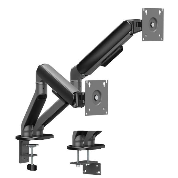 Braccio da Tavolo ITB Solution 2 Monitor 3 Snodi fino a 32 10 kg - SKU: RO11.55.0001 - Immagine 3