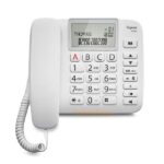 Telefono Fisso Gigaset DL380 White con Vivavoce
