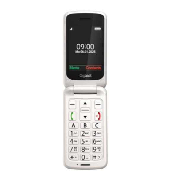 Telefono Cellulare Gigaset GL595 White per Anziani - immagine 6