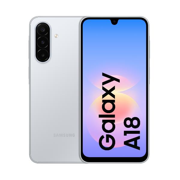 Smartphone Samsung Galaxy A18 LTE 6.7 8GB 256GB Silver Dual SIM - SKU: SM-A185FZSHEUB - Immagine 2
