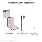 Smartphone Samsung Galaxy Flip8 12+256GB Silver 6,9″ Pieghevole