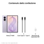 Smartphone Samsung Galaxy Fold8 12+512GB Lilla Pieghevole 7,6″