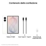 Smartphone Samsung Galaxy Fold8 12+256GB Silver Pieghevole 7.6″