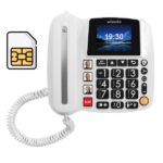 Alcatel SWISSVOICE TELEFONO FISSO Xtra 4G SIM – TELEFONIA FISSA