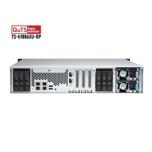 Qnap TS-h1886XU-RP-R2-D1622-16G - NAS - immagine 6