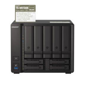 NAS Qnap TS-h973AX-8G Tower 9 Bay 10GbE