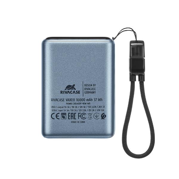 Power Bank Rivacase VA1031 40W Ricarica Rapida Compatta 175g - immagine 19