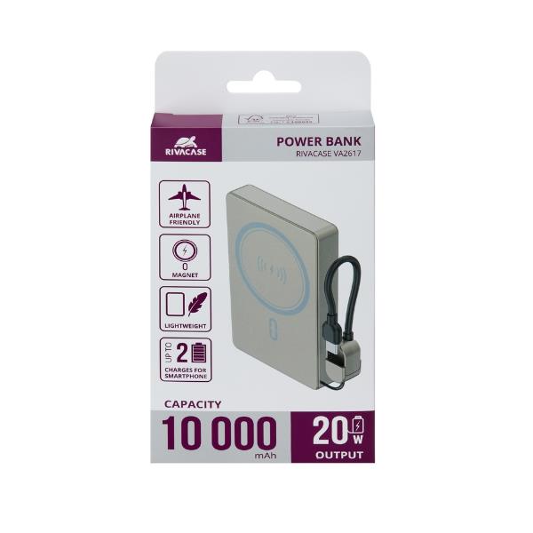 Power Bank Rivacase VA2617 15W Ricarica Rapida Compatta 200g - immagine 22
