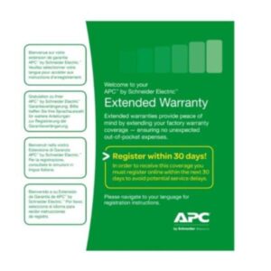 APC WBEXTWAR1YRSE04 - ESTENSIONE GARANZIE