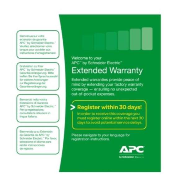 APC WBEXTWAR1YRSE04 - ESTENSIONE GARANZIE