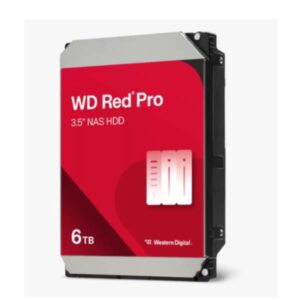 HDD Interno Western Digital WD Red Pro 6TB SATA 7200rpm 256MB - SKU: WD6006FFBX