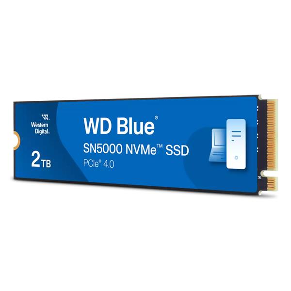 SSD Interno Sandisk WD Blue 2TB PCIe 4.0 NVMe M.2 5150 MBs - SKU: WDS200T4B0E - Immagine 3