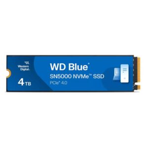SSD Interno Sandisk WD Blue 4TB PCIe 4.0 NVMe 5500 MBs - SKU: WDS400T4B0E