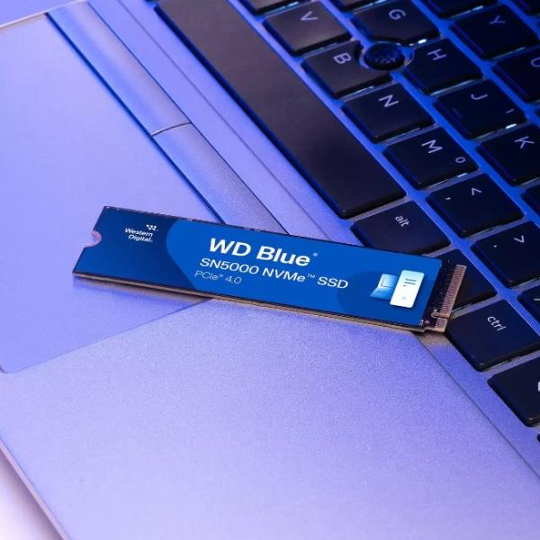SSD Interno Sandisk WD Blue 4TB PCIe 4.0 NVMe 5500 MBs - SKU: WDS400T4B0E - Immagine 4