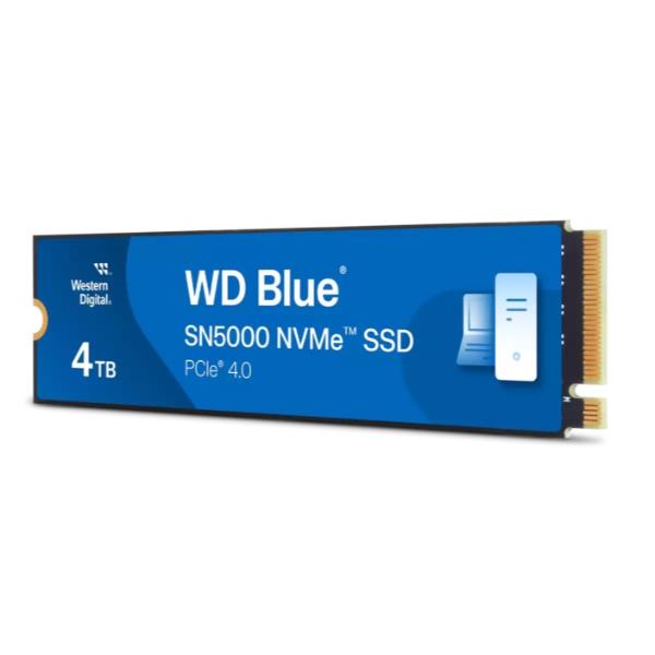 SSD Interno Sandisk WD Blue 4TB PCIe 4.0 NVMe 5500 MBs - SKU: WDS400T4B0E - Immagine 5