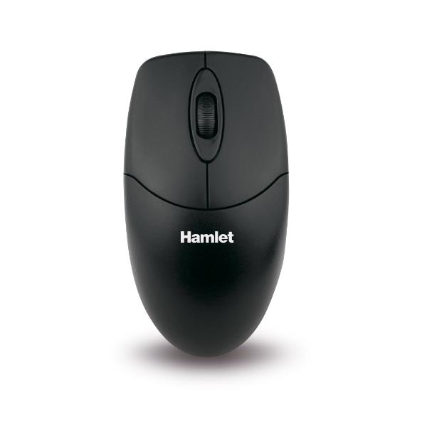 Mouse Hamlet USB-C e USB-A 1000 DPI Nero - SKU: XMICEU2-CA - Immagine 2
