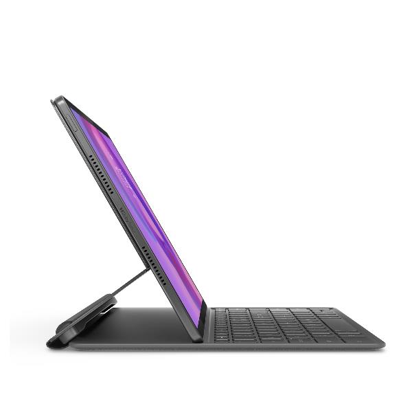 Tastiera Lenovo Folio per Idea Tab Plus Italiana Grigio - immagine 2