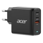 Caricabatterie Acer 67W GaN USB-C Nero 3 Porte