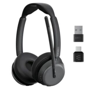 Epos IMPACT 1000: cuffia Bluetooth ANC con Dongle USB - Cuffie e Auricolari