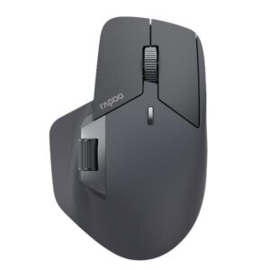 Mouse Rapoo MT760L Large Grey Black Ergonomico BlueTrack
