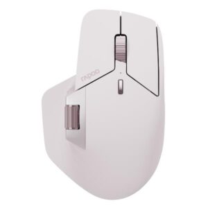 Mouse Wireless Rapoo MT760M Bluetooth Bianco Ergonomico