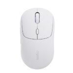 Mouse Wireless Rapoo M360 Smart AI Bianco Ergonomico