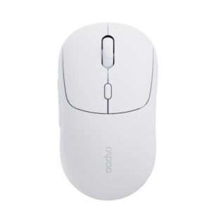 Mouse Wireless Rapoo M360 Smart AI Bianco Ergonomico - SKU: 12701_RPO