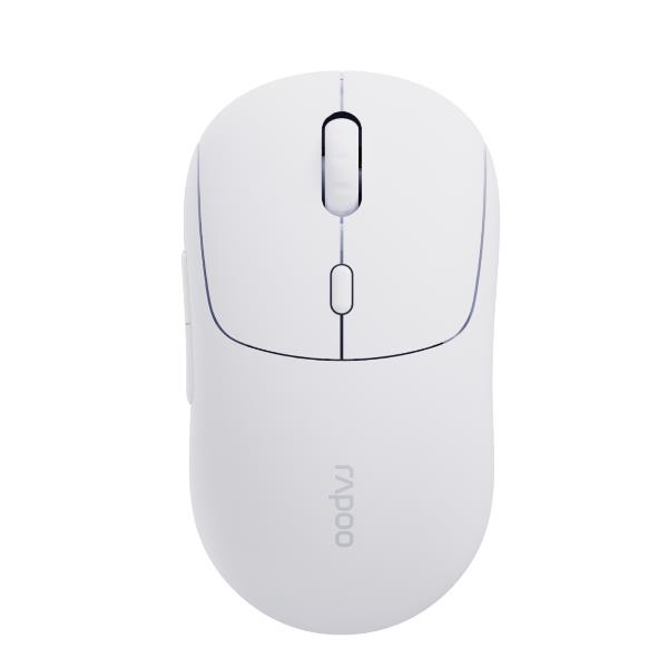 Mouse Wireless Rapoo M360 Smart AI Bianco Ergonomico - SKU: 12701_RPO