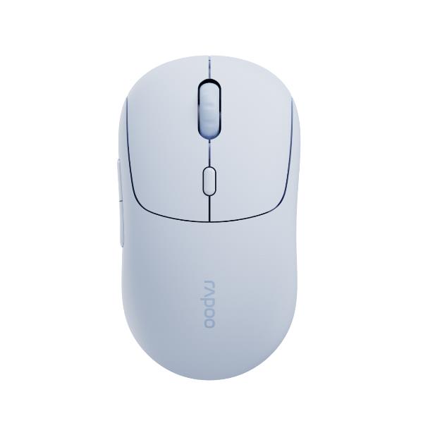 Mouse Wireless Rapoo M360 Smart AI Azzurro Ergonomico - SKU: 12702_RPO