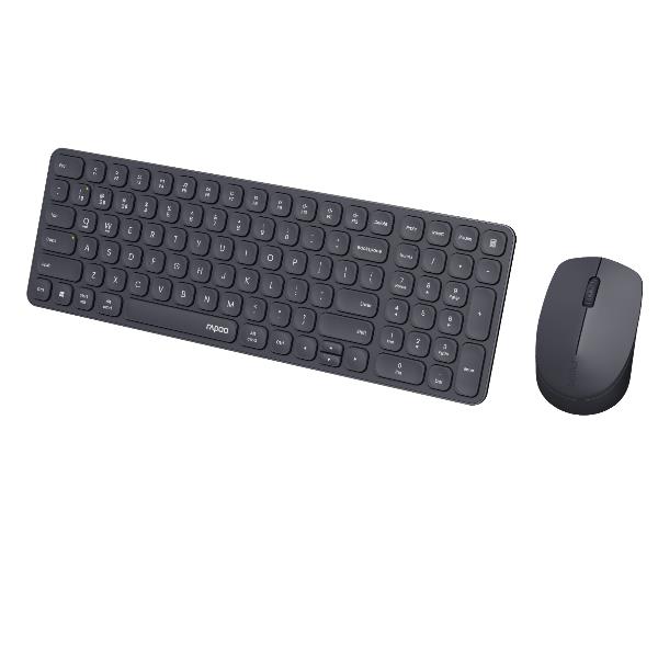 Tastiera Wireless Rapoo 9310M Slim Multimode Combo Black IT