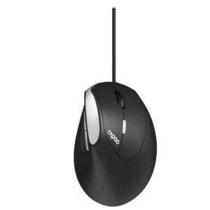 Mouse Ergonomico Rapoo EV200 USB Nero per Ufficio