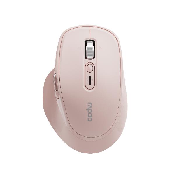 Mouse Rapoo M680 Infinity Scroll Rosa Bluetooth e Wireless Ergonomico - SKU: 15119_RPO