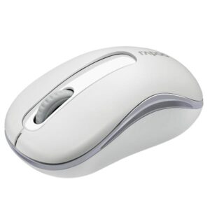 Mouse Wireless Rapoo M10+ 2.4GHz Bianco Ergonomico