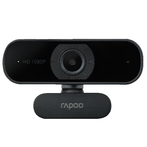 Webcam Rapoo XW180 Full HD 1080p con Microfono USB per Smart Working
