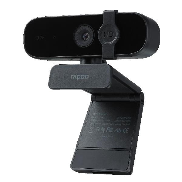 Webcam Rapoo XW2K Full HD 2K USB Nero 2560x1440 30fps - immagine 4