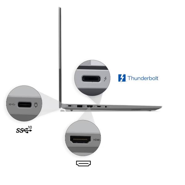Notebook Lenovo ThinkBook 16-IAL Gen8 Intel Core Ultra 9 185H 32GB 1TB 16 AI PC - SKU: 21SK00RWIX - Immagine 2