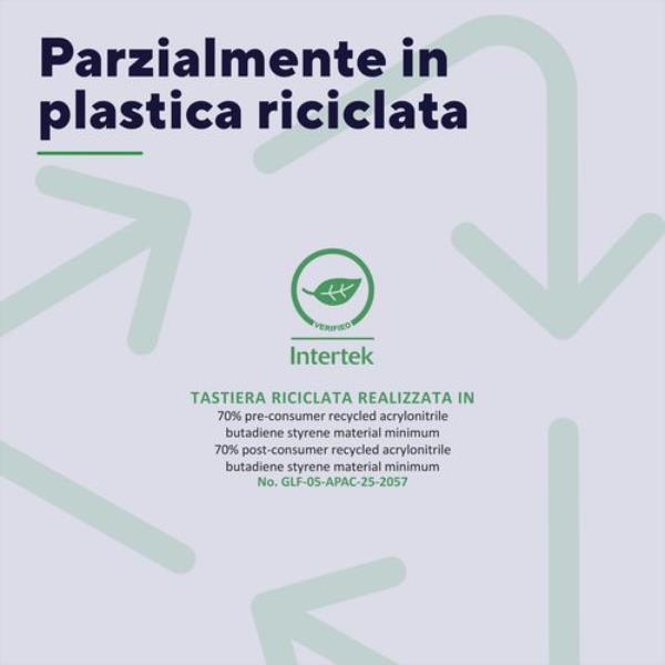 Tastiera Trust Primo Cablata Resistente agli Sversamenti Layout Italiano - immagine 3