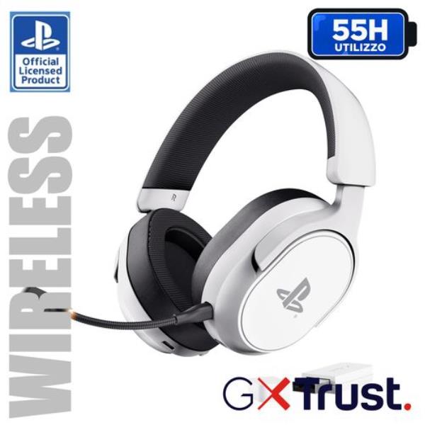 Trust GXT499W FORTA WIRELESS HEADSET PS5 - Cuffie e Auricolari