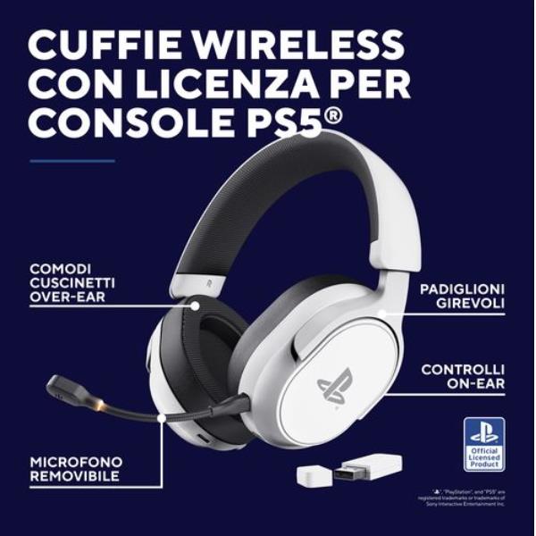 Trust GXT499W FORTA WIRELESS HEADSET PS5 - Cuffie e Auricolari - immagine 2