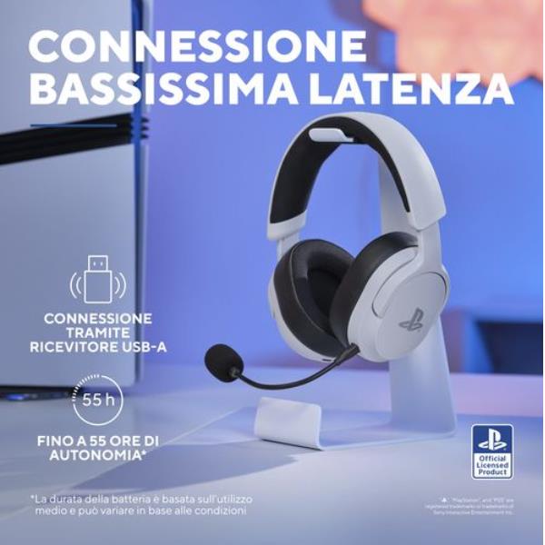 Trust GXT499W FORTA WIRELESS HEADSET PS5 - Cuffie e Auricolari - immagine 8