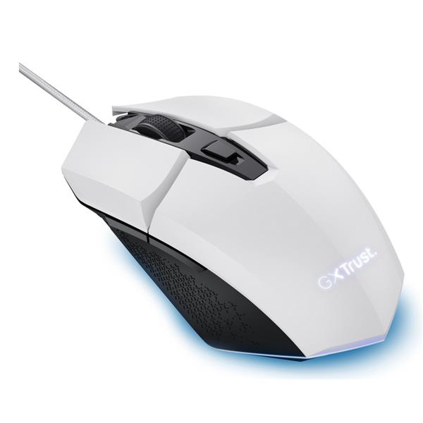 Mouse Gaming Trust GXT109PS Felox USB Bianco - SKU: 26316 - Immagine 2