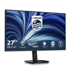 Monitor 27 Philips QHD 2560x1440 120Hz IPS Regolabile Pivot - SKU: 27B2N3500