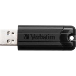 Chiavetta USB Verbatim Pin Stripe 256GB USB 3.2 Nero