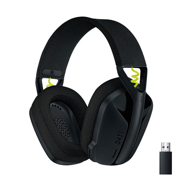 Cuffie Gaming Logitech G435 LIGHTSPEED Wireless Nero - immagine 14