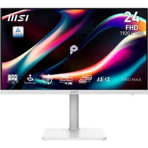 Monitor MSI PRO MAX 241PHW E14 24 IPS Full HD 1920x1080 Pivot Regolabile - SKU: 9S6-3PF44H-001